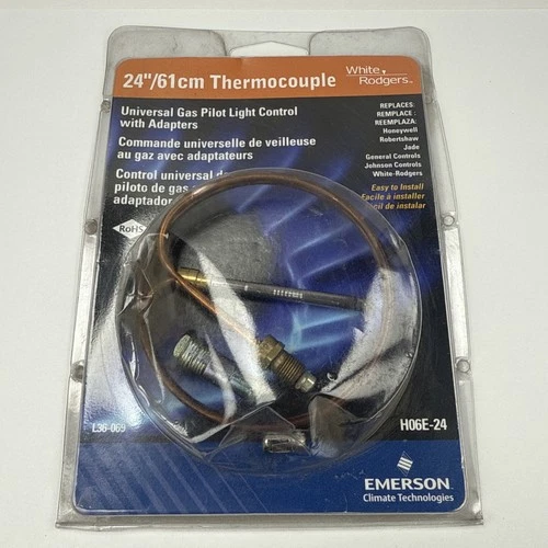 Emerson 24" Universal Thermocouple H06E-24 Gas Pilot Light Control NIB