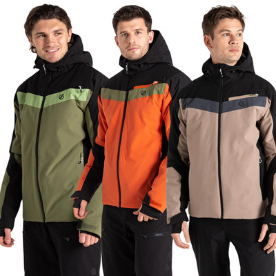 Dare 2b Herren Eagle II Kapuze wasserdicht warm Winter Ski Skifahren Jacke Mantel