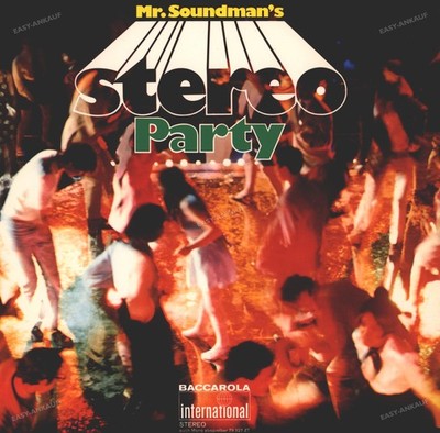 The Soundmakers - Mr. Soundman's Stereo-Party GER LP 1969 (VG+) Baccarola ''