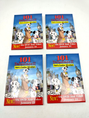 101 Dalmatians II Patch's London Adventure DVD Promotional Pin Button Pinback