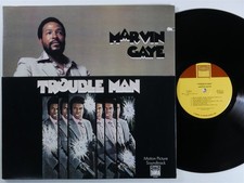 MARVIN GAYE Trouble Man OST TAMLA LP VG+ die-cut gatefold n