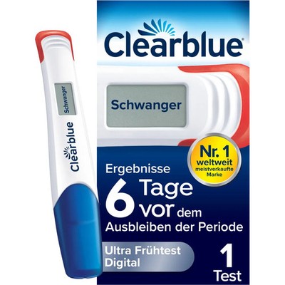 Clearblue Schwangerschaftst.ultra Frühtest Digital 1St - PZN 17364717