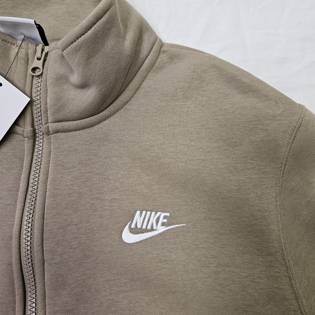 Nike Sportswear 1/2 Zip Fleece Pullover Khaki DD4732 247 Men's