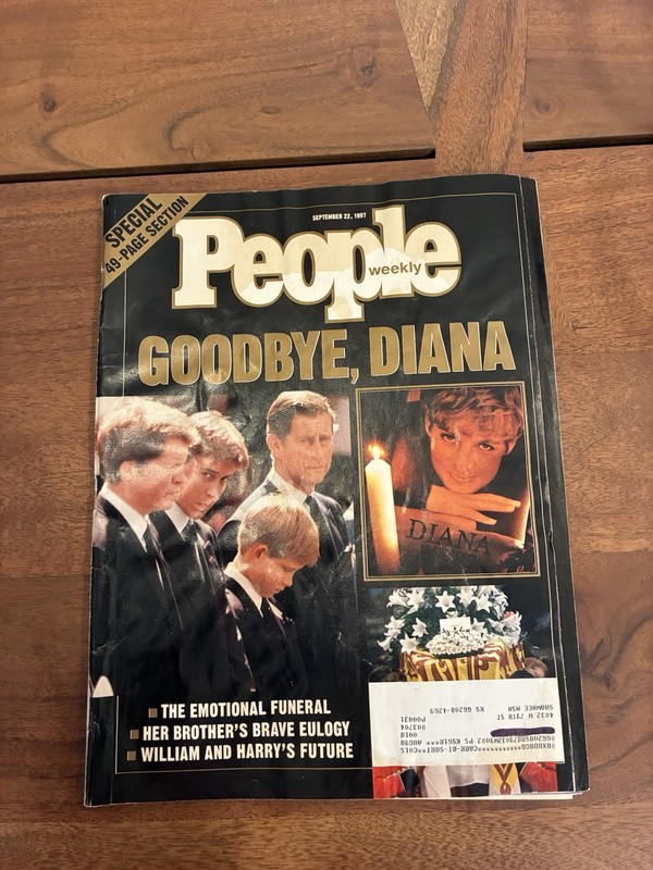 People Special Edition Weekly Magazine "Goodbye, Diana" September 1997 Issue
