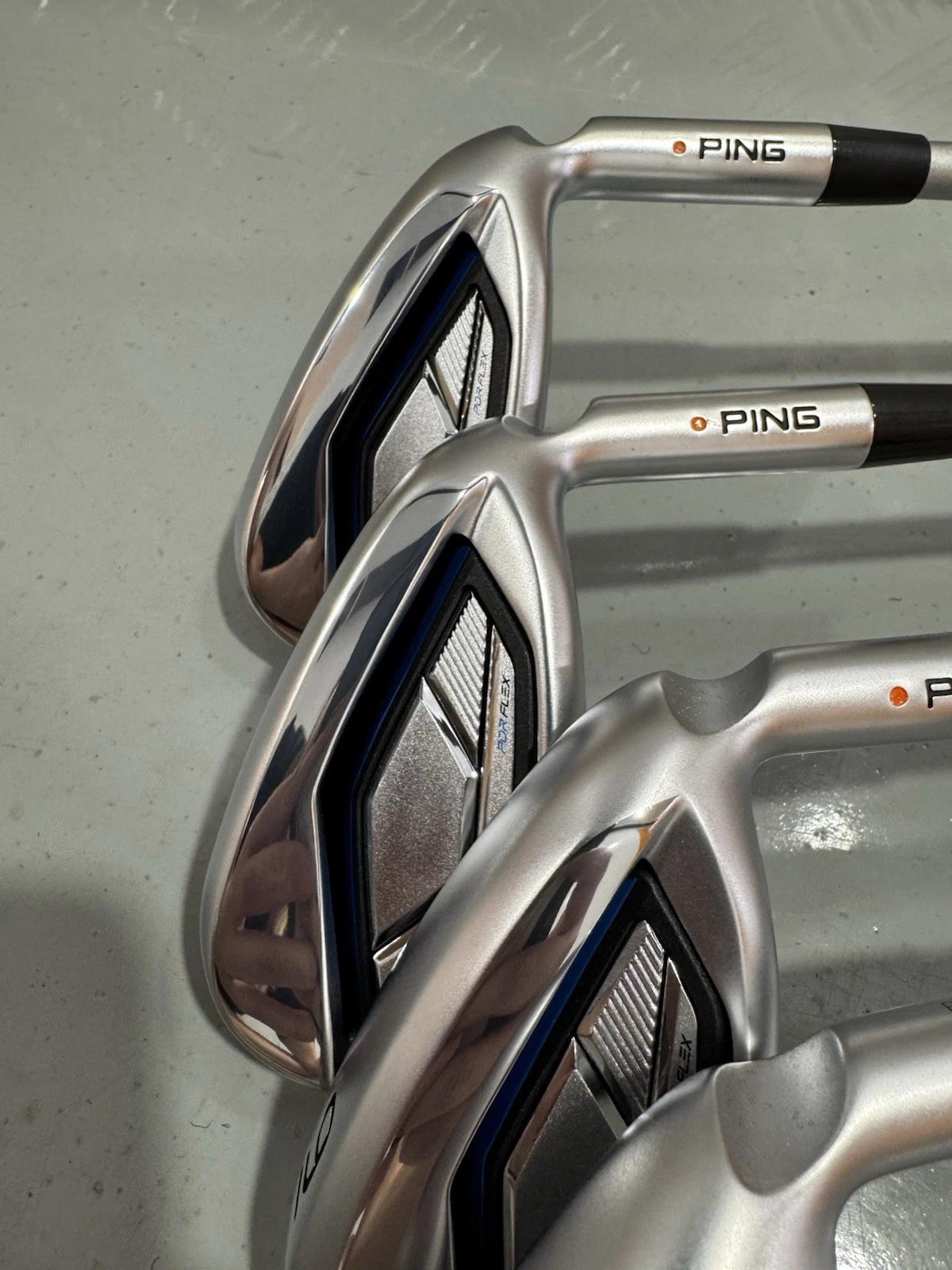 Ping G440 Golf Iron Set 7-PW+UW Orange Dot -1/2" Alta Quick 45g Shafts New 3
