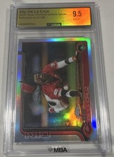 Topps 2025 Chrome Refractor Elly De La Cruz #USC189 MBA 9.5