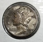 1929-S  10C Mercury SILVER Dime