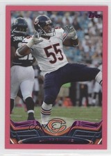 2013 Topps Pink BCA Border 12/399 Lance Briggs #229 e0v