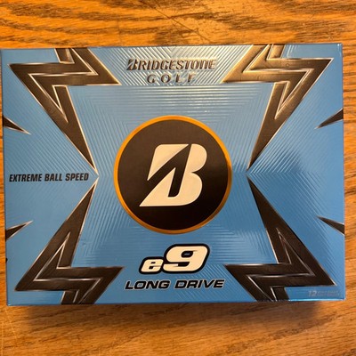 BRIDGESTONE GOLF BALLS  E9 LONG DRIVE WHITE 1 DOZEN BRAND NEW