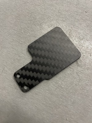 Team Associated GT ESC Mount for GTE Conversions Carbon Fiber