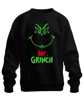 Mr. Grinch Weihnachten Lustig Weihnachtsgeschenk Grinchfan Retro Unisex Sweatshi