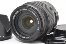 SIGMA ZOOM 18-200mm f/3.5-6.3 ii DC OS HSM for Canon W/Hood Near Mint 2943920A