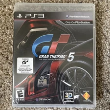 Gran Turismo 5 Sony PlayStation 3 Racing Game w Manual