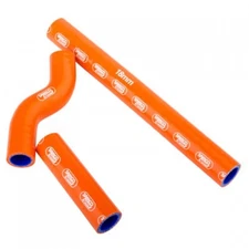 SamcoSport Radiator Hose Kit with Thermostat Bypass Orange KTM-94(ORANGE)