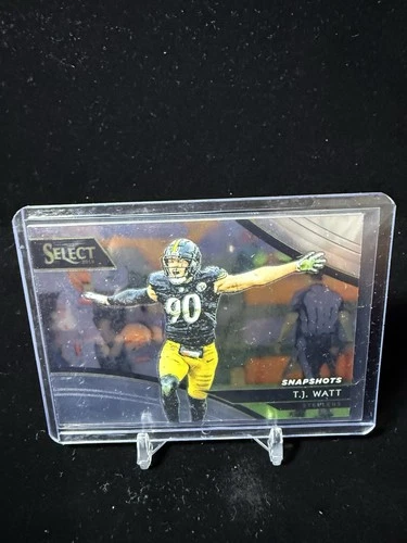 2018 Panini Select - Snapshots T.J. Watt #SN-15 Silver Prizm SP
