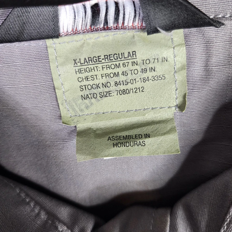 Chaqueta de Campo Táctica TRU-SPEC Talla XL Abrigo Ripstop BDU Gris Poliéster/Algodón Foto 4 de 4