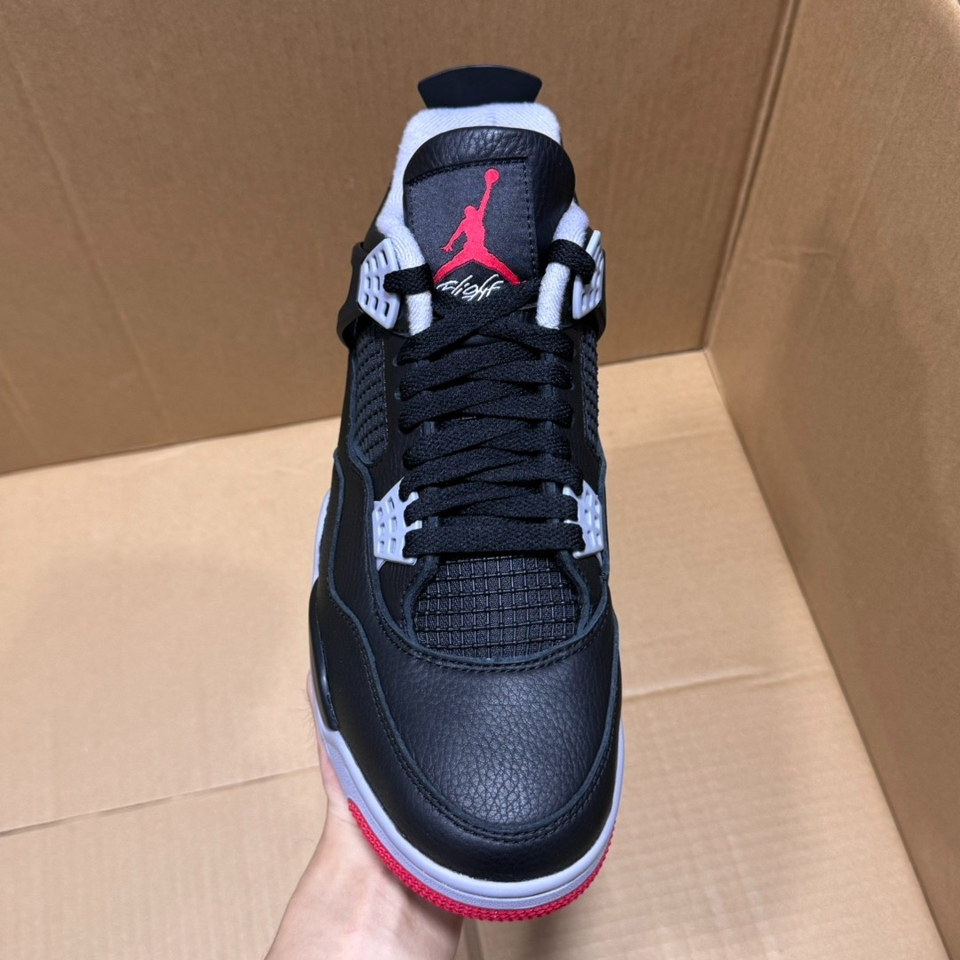 Buy Size 11 - Air Jordan 4 Retro Bred Reimagined online | eBay