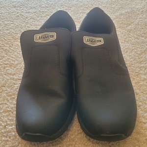 Larnmern Non Slip Work Shoes, Unisex. Size: Women's 12/Men's 10.5. Lightweight.