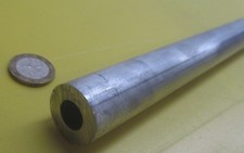 6061 Aluminum Tube 1.00" OD x .500" ID x .250" Wall x 12" Long
