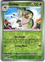 Vivillon 007/191 Surging Sparks Reverse Holo Uncommon