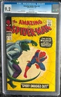 AMAZING SPIDER-MAN #45    (Marvel Comics February 1967)    WHITE pages   CGC 9.2