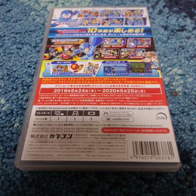 Rockman Classics Collection 1 + 2 Nintendo Switch With Case From