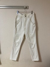 Kapital White Denim Cinch Bag