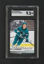 Amazing 2024 Ud Macklin Celebrini Young Guns Rc #451 ~ Sgc 9.5 ~ Wow!