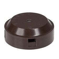 Schneider Electric 20A 4 Way Junction Box Brown Surface Mount IP20 ABS UK stock