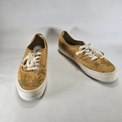 Scarpe da skateboard uomo Vans taglia 12 giallo design palma