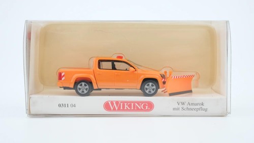 Wiking H0 031104 VW Amarok con quitanieves | Condition: Gebraucht