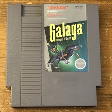 Galaga: Demons of Death orig authentic NES Nintendo cart tested working + more