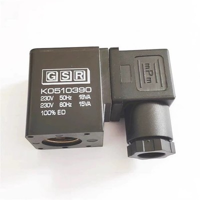 1 Pc. New GSR K0510390 Solenoid ValveCoil 230V 50Hz/18VA 60Hz/15VA