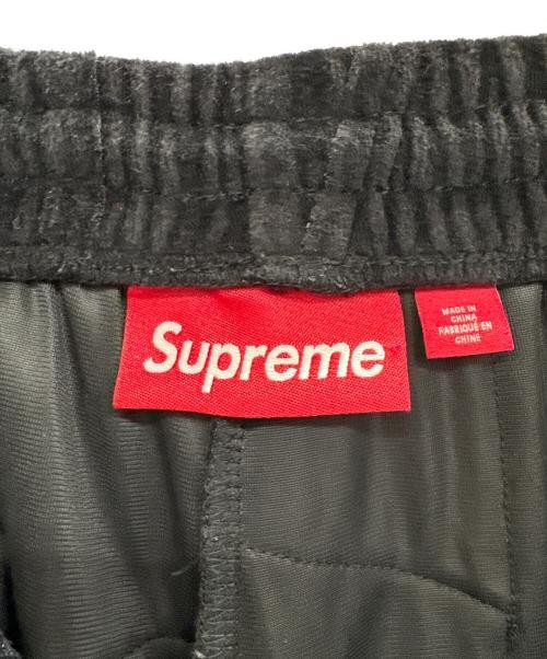 SUPREME                    patchwork Velour short… - image 3