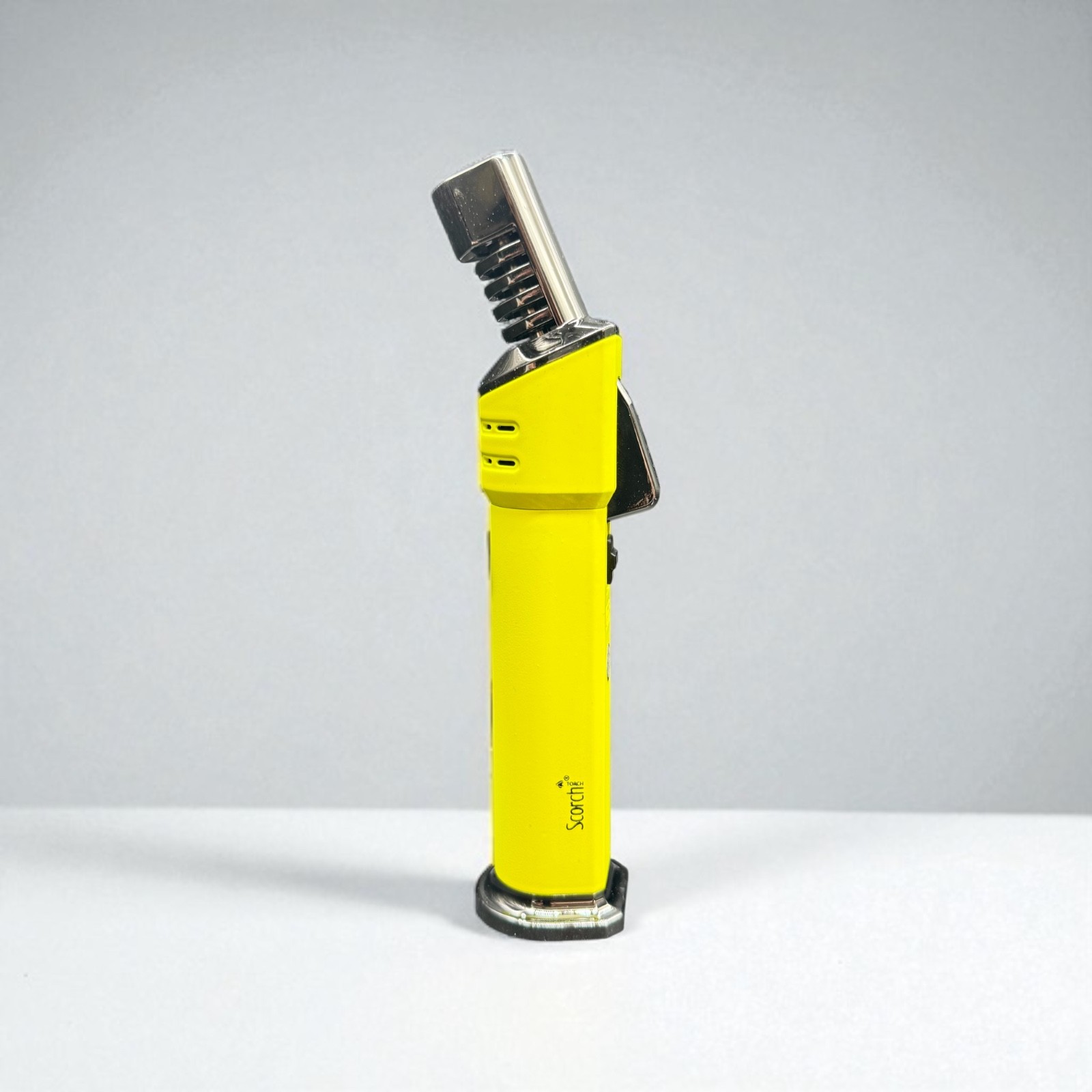 Scorch Torch 61675 &ndash; 6.5&rdquo; Single Flame Refillable Butane Torch Lighter