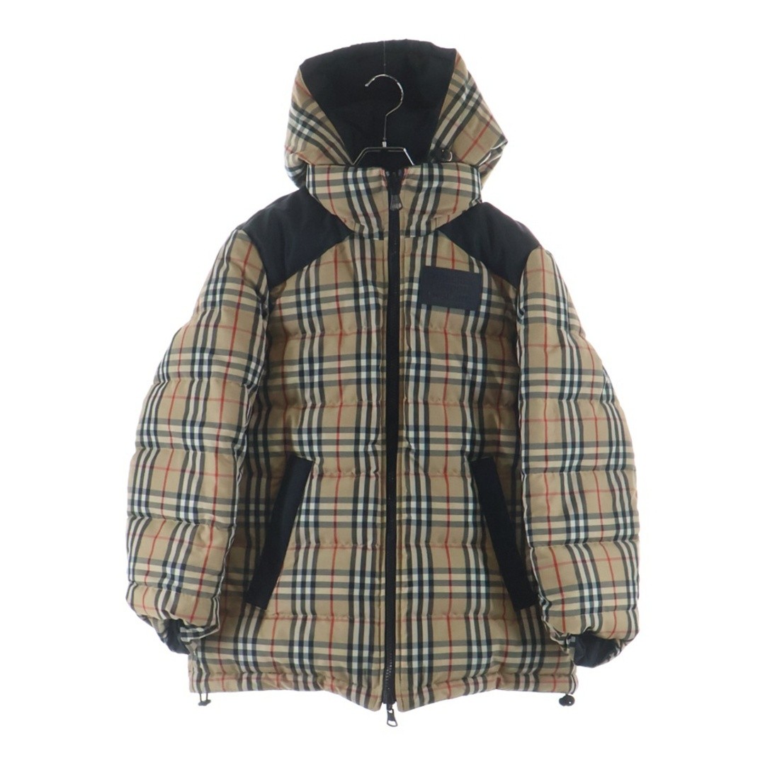 BURBERRY Nova Check Reversible Down Jacket Brown … - image 3