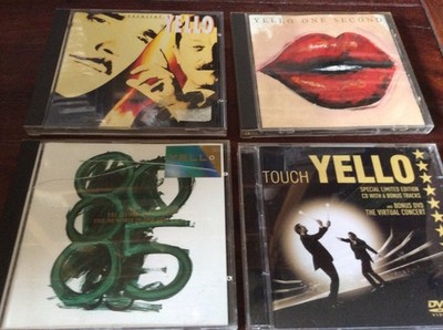 YELLO [4 CD Alben] Touch (inkl DVD RAR) 1980-1985 One Second Essential