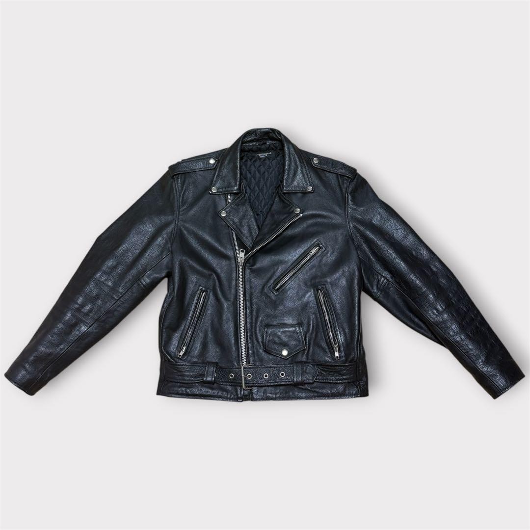 Horn Works Leather Rider Jacket Black Size L