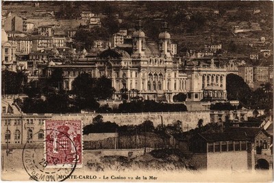 PC MONACO MONTE-CARLO - LE CASINO VU DE LA MER (a75766)