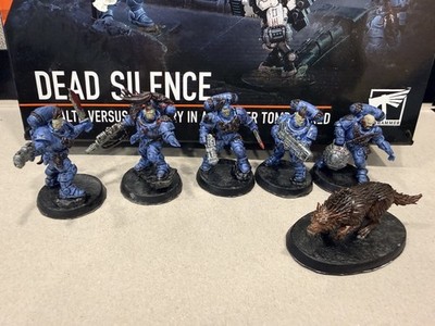 Complete Warhammer 40K Dead Silence Kill Team - Assembled Painted Magnetized