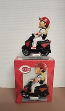 NIB Scooter Gennett *ON SCOOTER* Bobblehead SGA Cincinnati REDS 6/9/18 