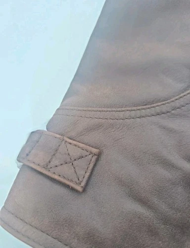 Vintage 90s Marlboro Country Store Genuine Leather Vest - Men's L Deadstock image 6