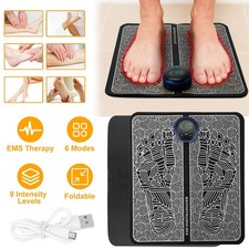 Rechargeable EMS Foot Massager Pad 6  Modes 9  Intensity