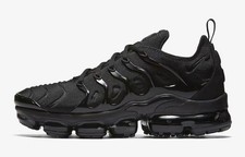 New Nike Air VaporMax Plus TN Black Men's Air cushion shoes Free shipping
