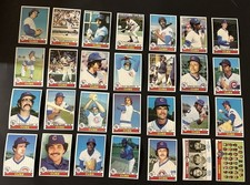 1979 Topps CHICAGO CUBS Complete TEAM Set of 28 Cards BRUCE SUTTER Trillo MURCER