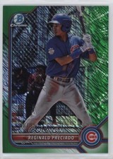 2022 Bowman Chrome Prospects Green Shimmer Refractor 98/99 Reginald Preciado hg6