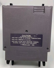 Cartucho de juego Tecmo World Wrestling NES Nintendo Entertainment 1990 probado 