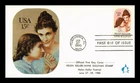 DR JIM STAMPS US COVER HELEN KELLER AND ANNE SULLIVAN FDC ANDREWS CACHET