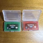 Nintendo Pokémon LeafGreen & FireRed Game Boy Advance Cartridges Manual Included