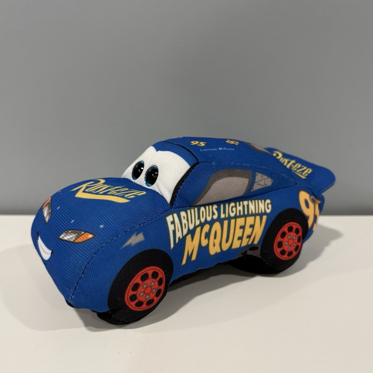 TY Sparkle Disney Pixar Cars Fabulous Lightning McQueen Plush